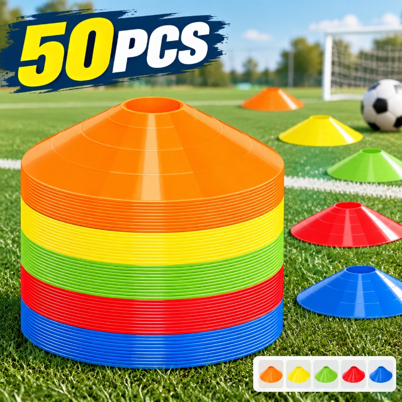Football Training Cone - Round Opening Thick Football Marker Plate