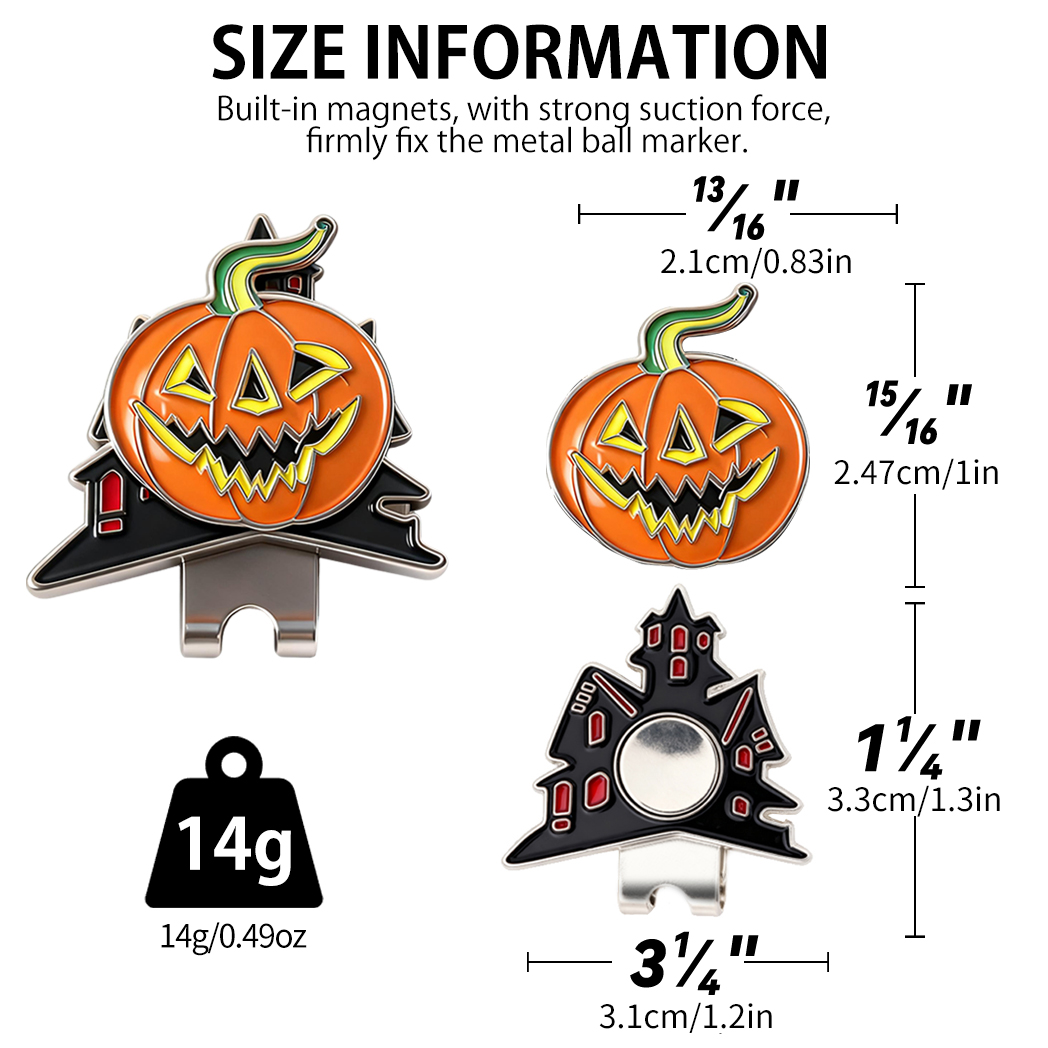 Caiton Halloween Golf Hat Clip - Sports Equipment Golf recension och pris
