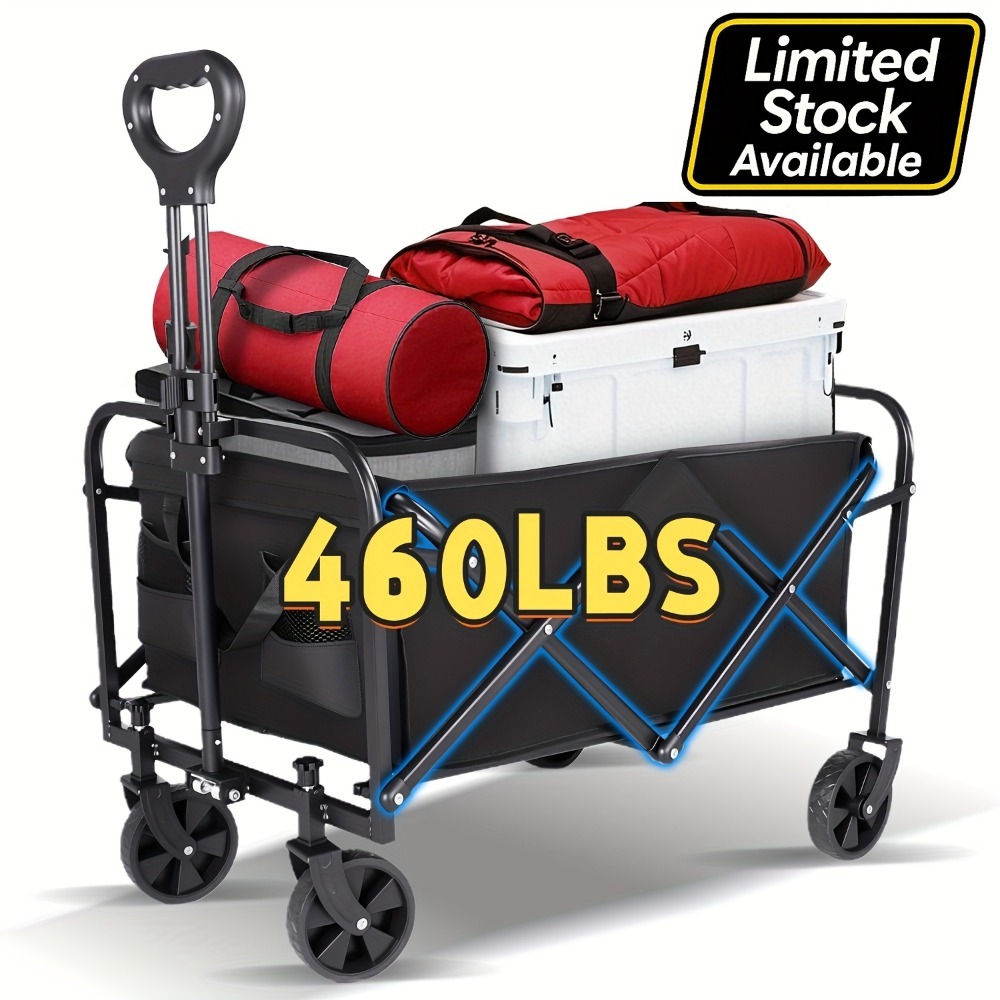 Heavy Duty Foldable Trolley Al - Sports Equipment Trolley recension och pris