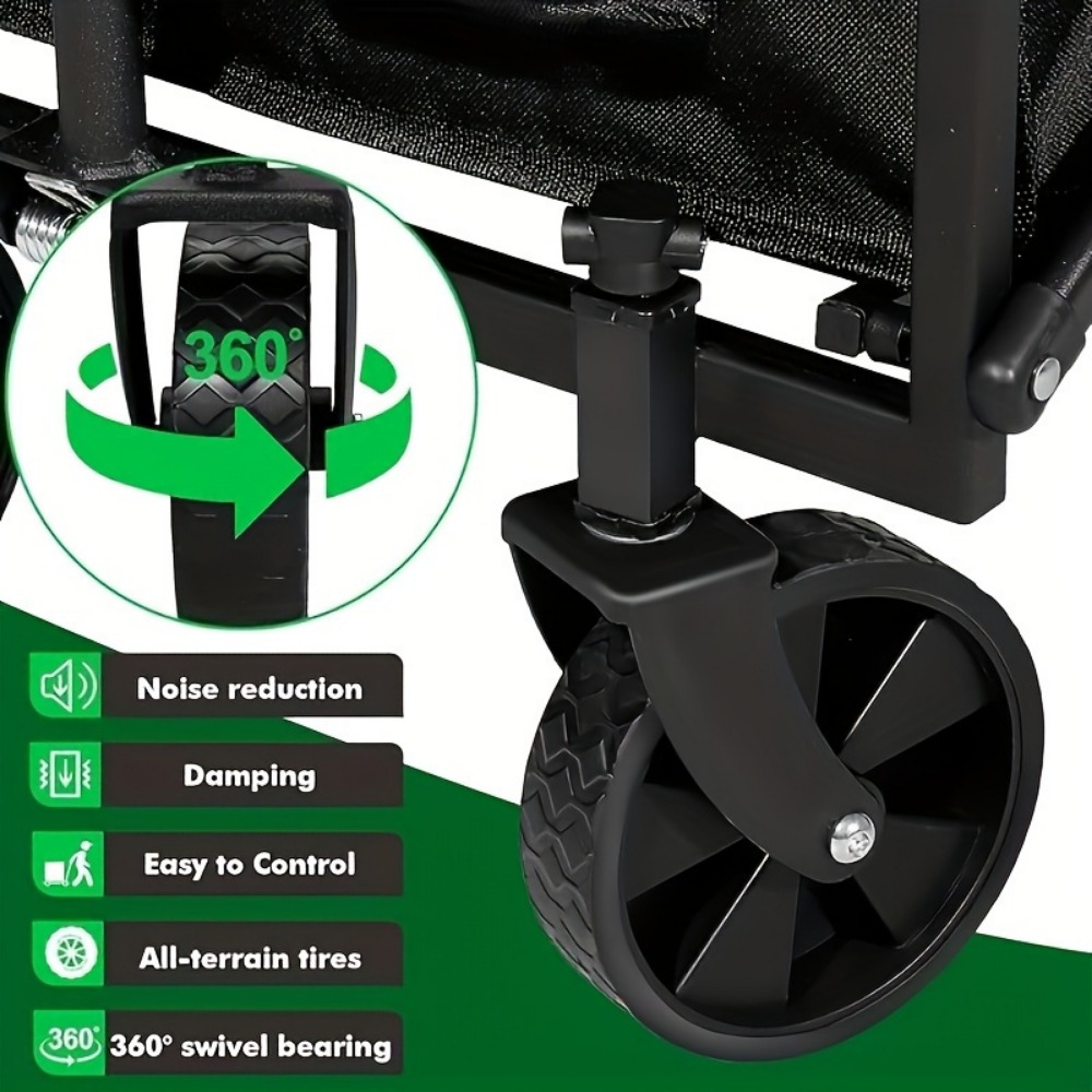 Heavy Duty Foldable Trolley Al - Sports Equipment Trolley recension och pris