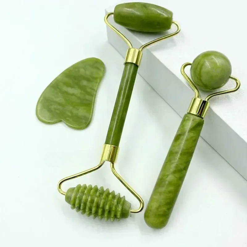 Natural jade roller massager,  - Lacrosse Stick Head recension och pris