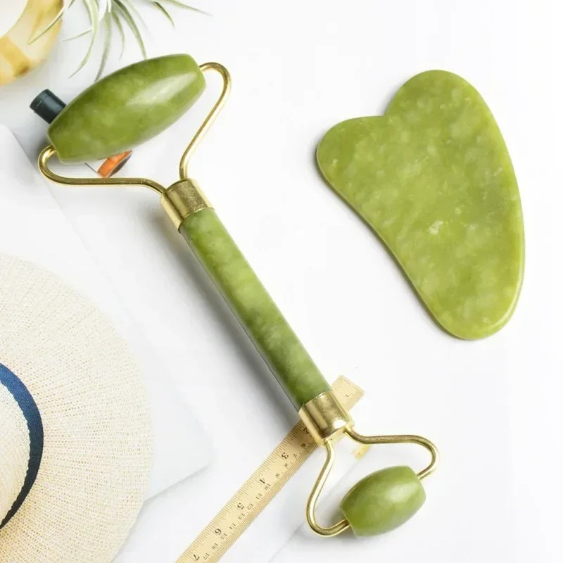 Natural jade roller massager,  - Lacrosse Stick Head recension och pris