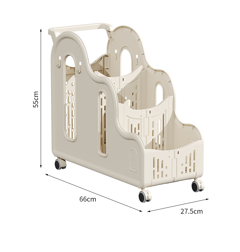 Storage rack Movable yoga mat  - Sports Equipment Trolley recension och pris
