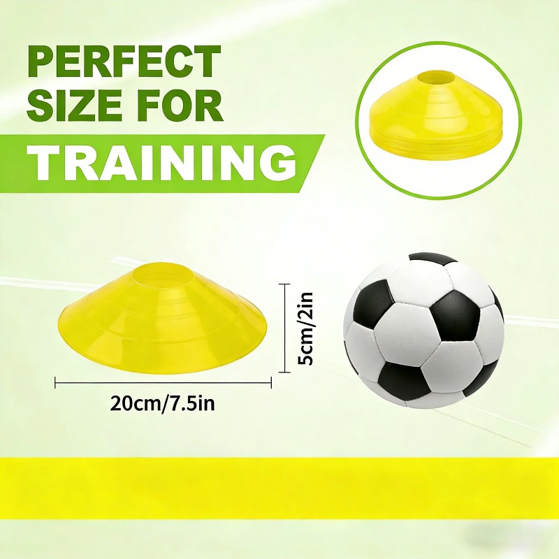 Round Opening Thick Football M - Football Training Cone recension och pris