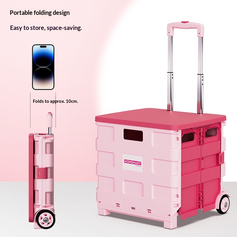 Portable Foldable Shopping Tro - Sports Equipment Trolley recension och pris