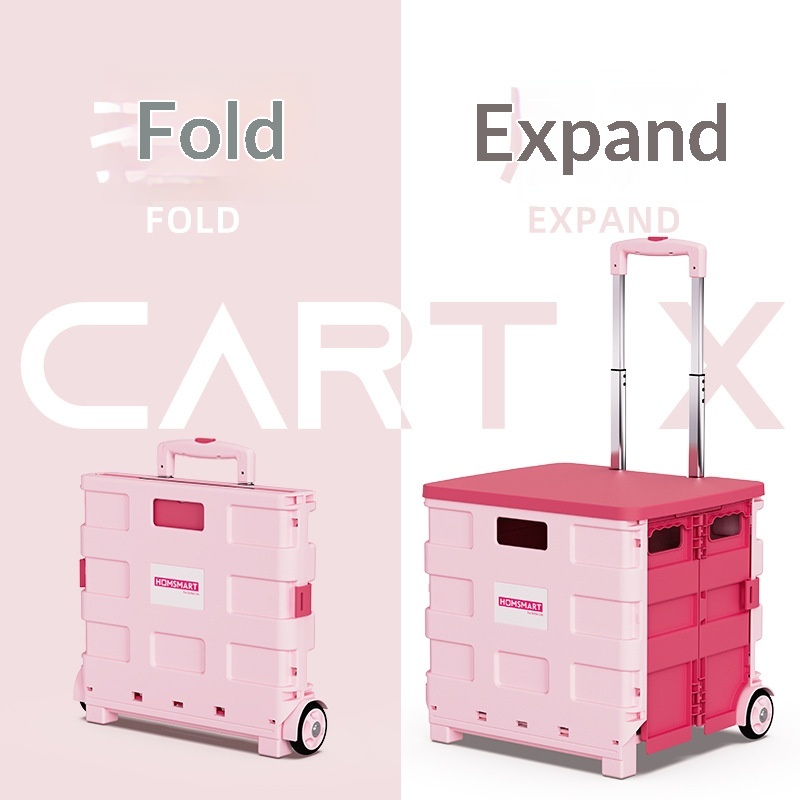 Portable Foldable Shopping Tro - Sports Equipment Trolley recension och pris
