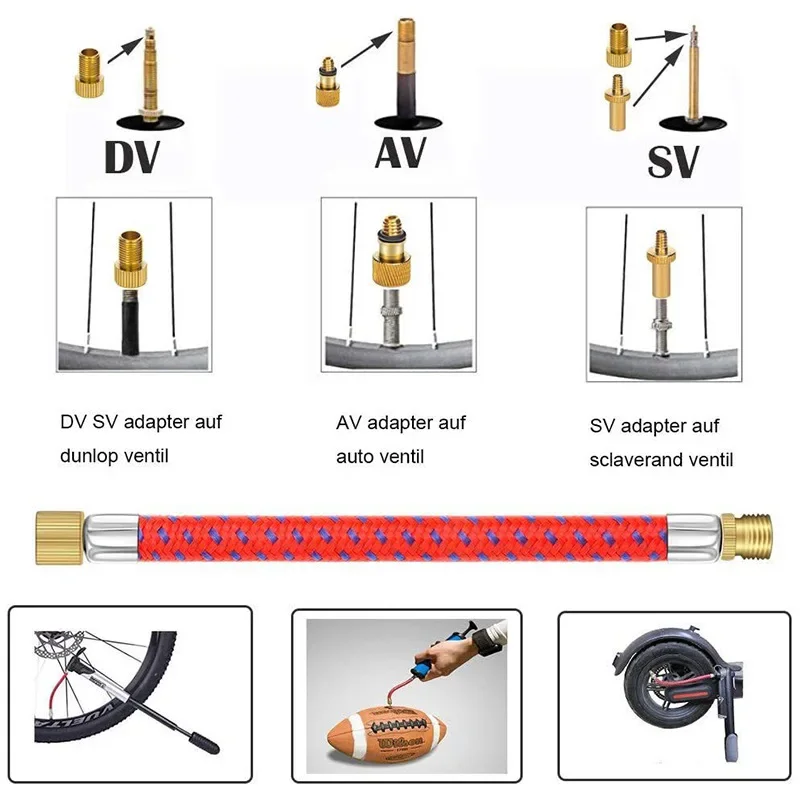 21/30Pcs Bicycle Tire Inflator - Basketball Pump Needle recension och pris