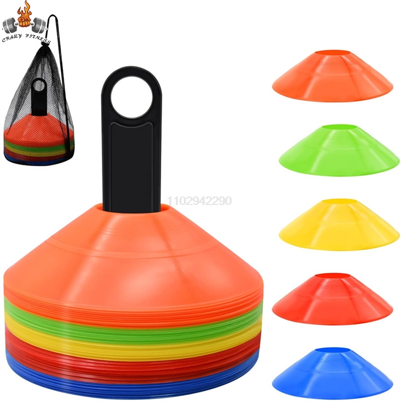 10/50Pcs Disc Cones Training C - Football Training Cone recension och pris