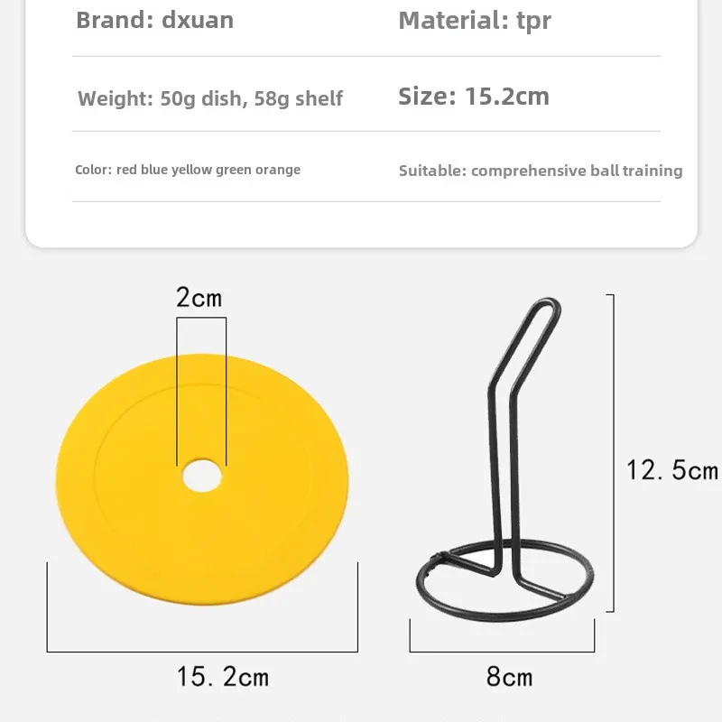 Soccer Flat Cones Marker Disc  - Football Training Cone recension och pris