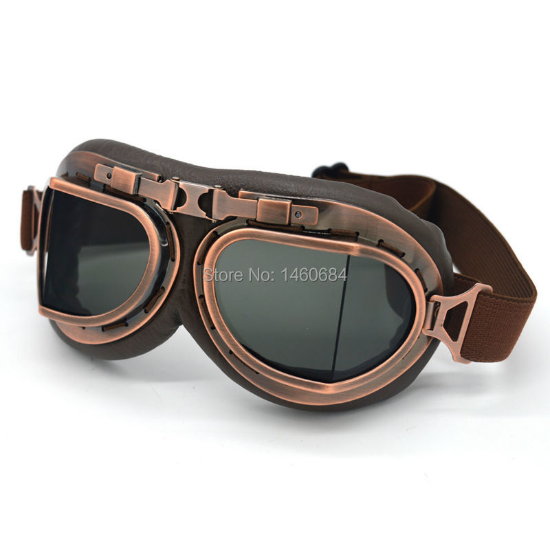Retro Motorcycle Pilot Goggles - Sports Equipment In Flight recension och pris
