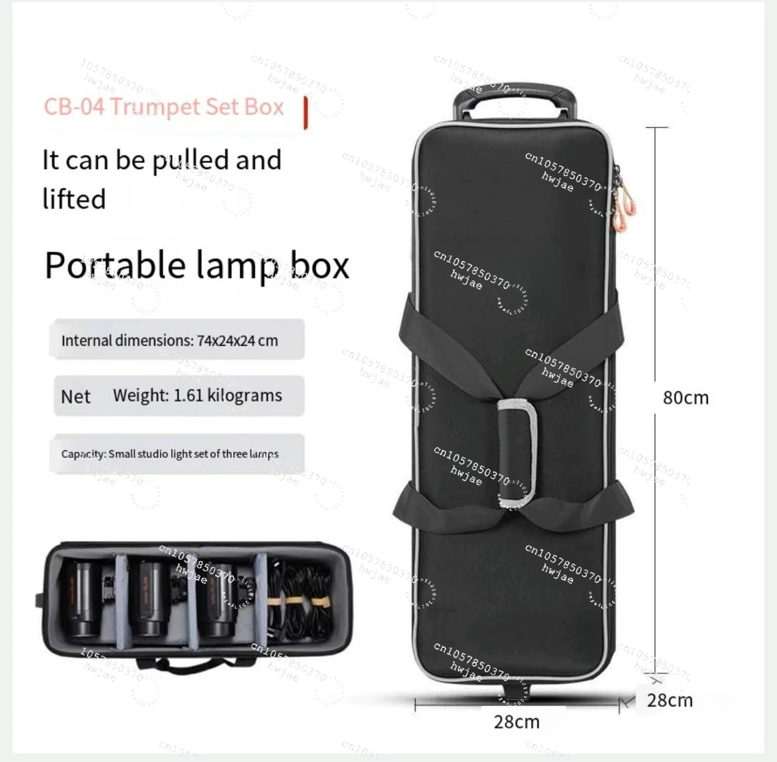 Outdoor Sports Godox CB-06 Cam - Sports Equipment Trolley recension och pris
